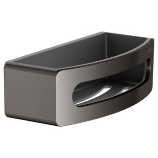 Полочка для ванной Keuco Elegance 11658350001 титан чёрный шлифованный